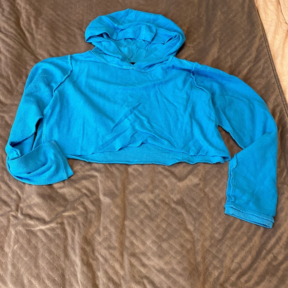 Kittenish Cropped Hoodie